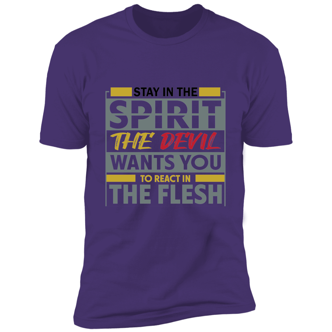 STAY IN THE SPIRIT  Short Sleeve Tee