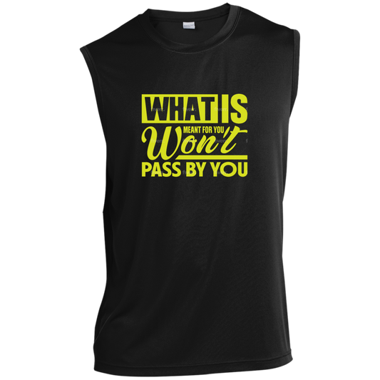 WHAT IS FOR YOU Sleeveless Performance Tee