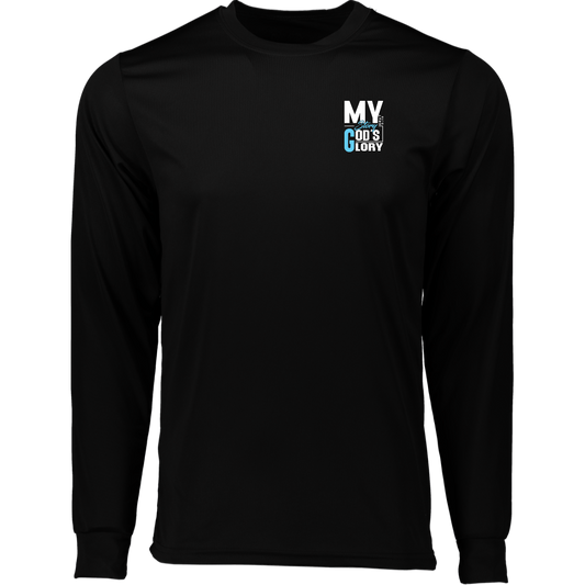 MY STORY GOD'S GLORY Long Sleeve Moisture-Wicking Tee