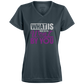 WHAT IS FOR YOU Moisture-Wicking V-Neck Tee