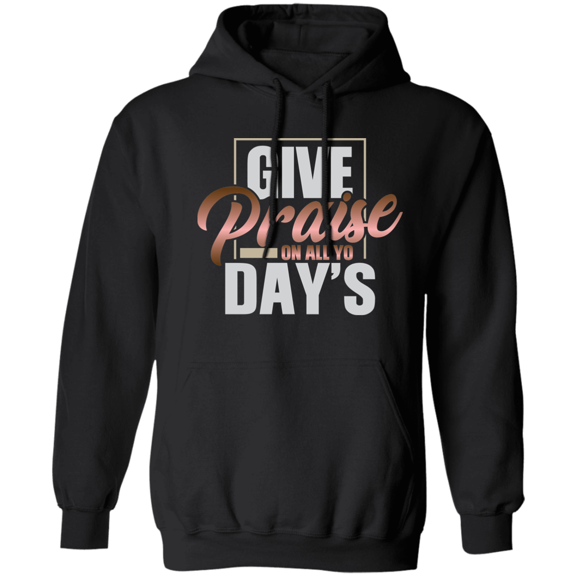 GIVE PRAISE HOODIE WHT