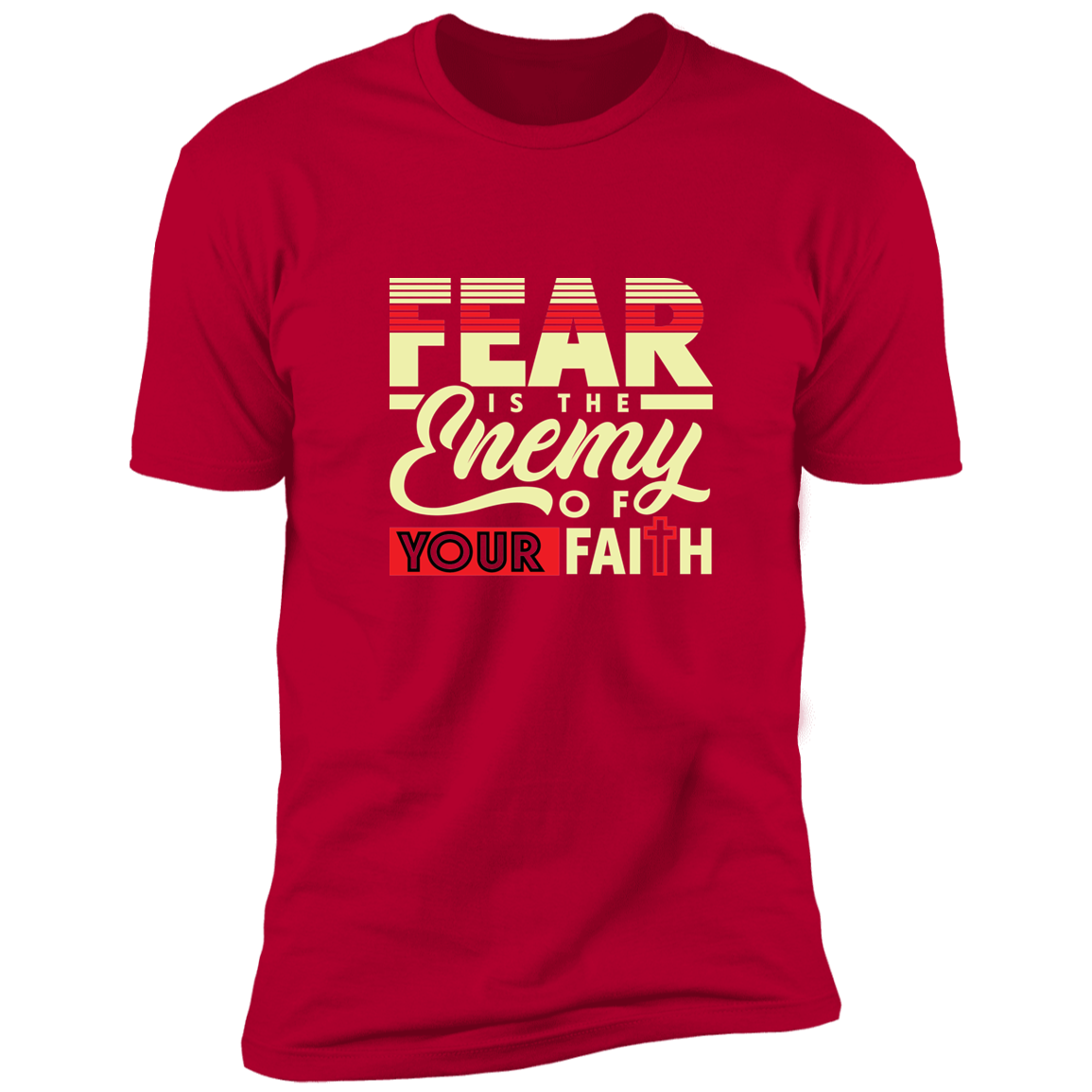FEAR IS THE ENEMY B/R Short Sleeve Tee