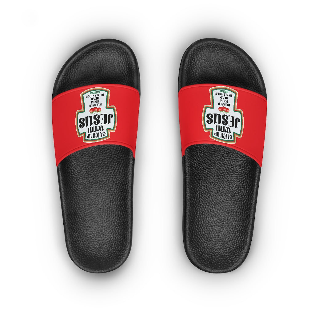 CATCH UP W/JESUS Women's Slide Sandals