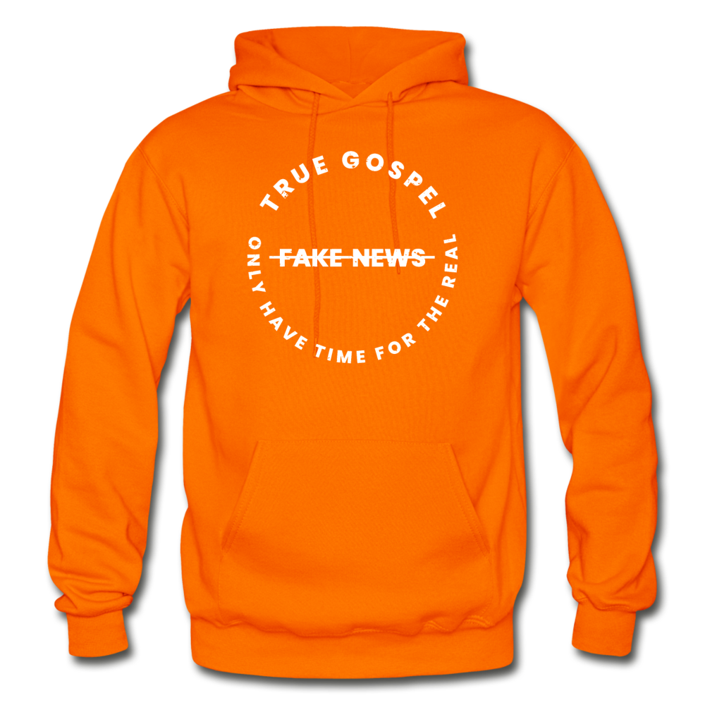 TRUE GOSPEL Heavy Blend Adult Hoodie - orange