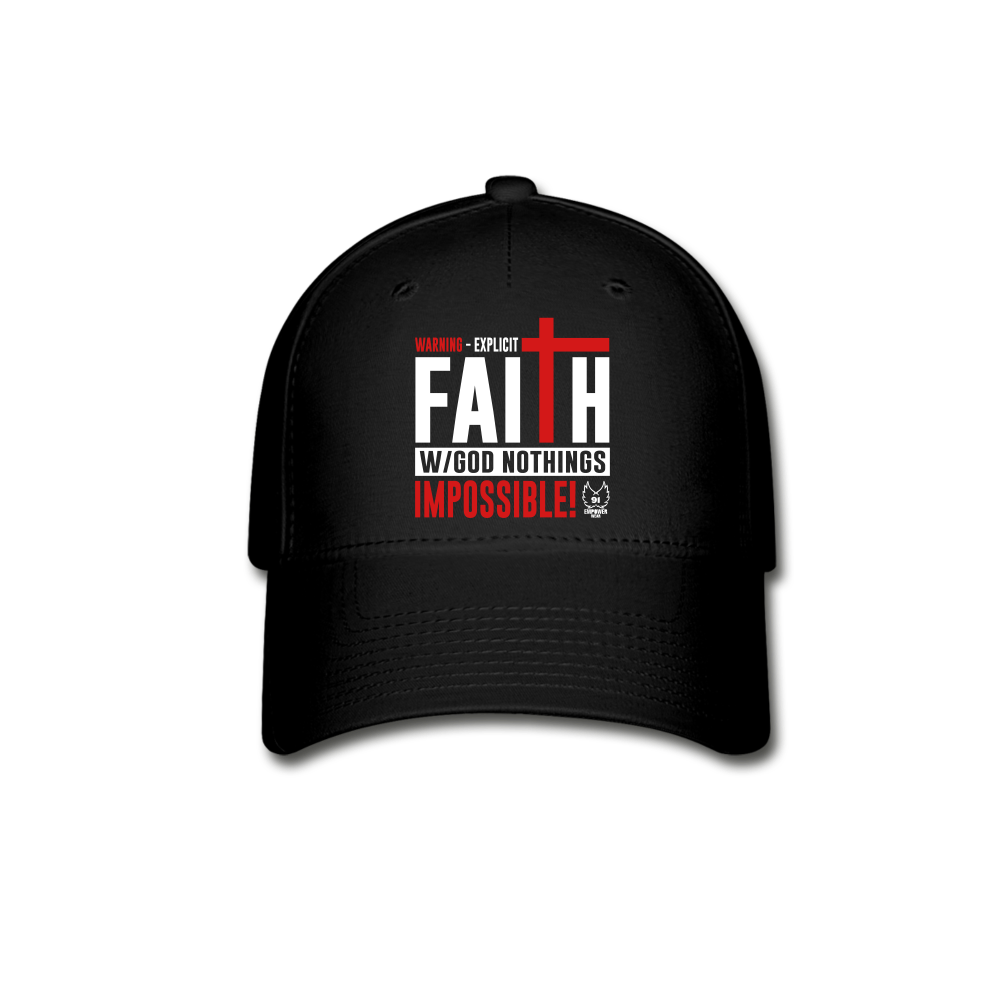 EXPLICIT FAITH Cap - black