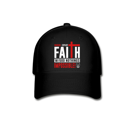 EXPLICIT FAITH Cap - black