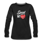 SPEAK TO MY HEART Long Sleeve T-Shirt - black