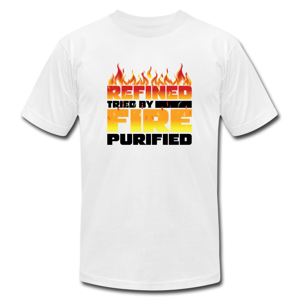 REFINED TRIED BY FIRE PURIFIED T-Shirt - white