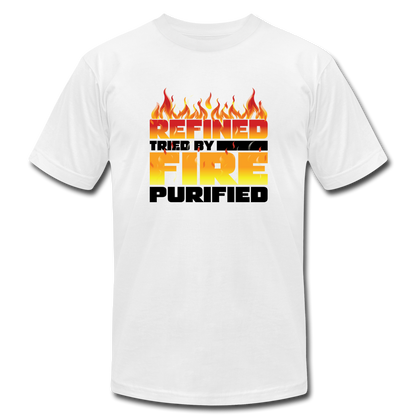 REFINED TRIED BY FIRE PURIFIED T-Shirt - white