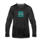 PAID ALL TO HIM I OWE Long Sleeve T-Shirt - charcoal gray