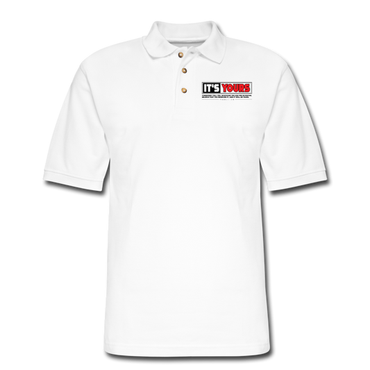 IT'S YOURS Polo Shirt - white