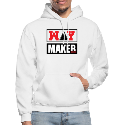 WAY MAKER Adult Hoodie - white